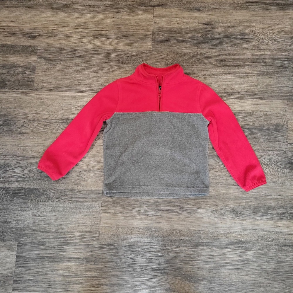OshKosh B'gosh Fleece Pullover‎ Color Block Active Top 4T